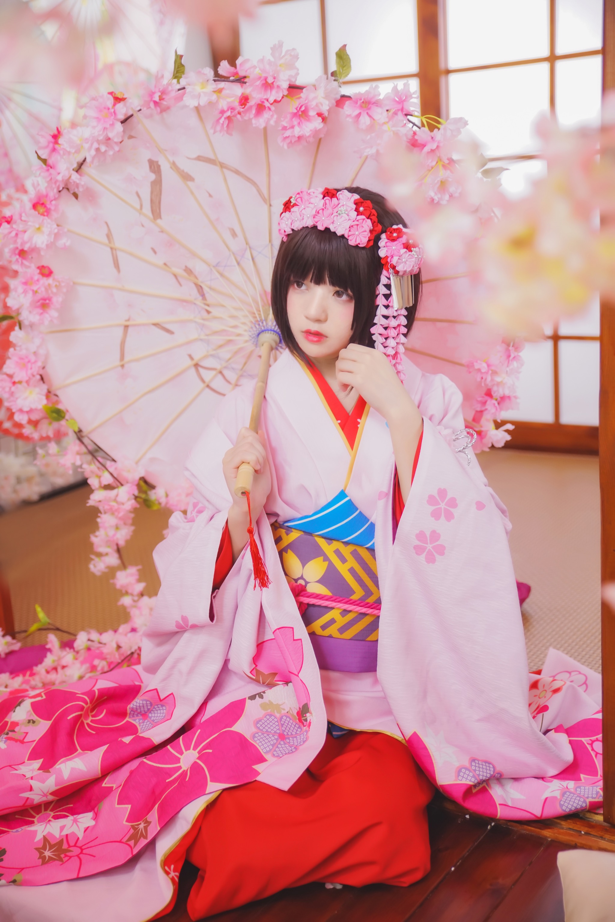 桜桃喵 - NO.029 加藤惠 和服 [23P]-XikXak